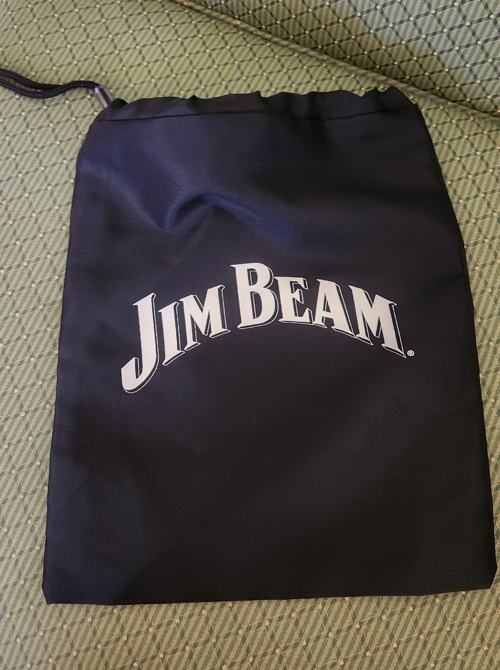 Jim Beam & Montgomery Gentry Black Drawstring Bag